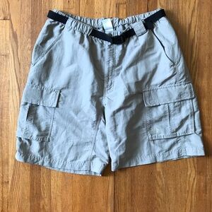 The North Face mens  paramount cargo nylon belted shorts Size Large EUC